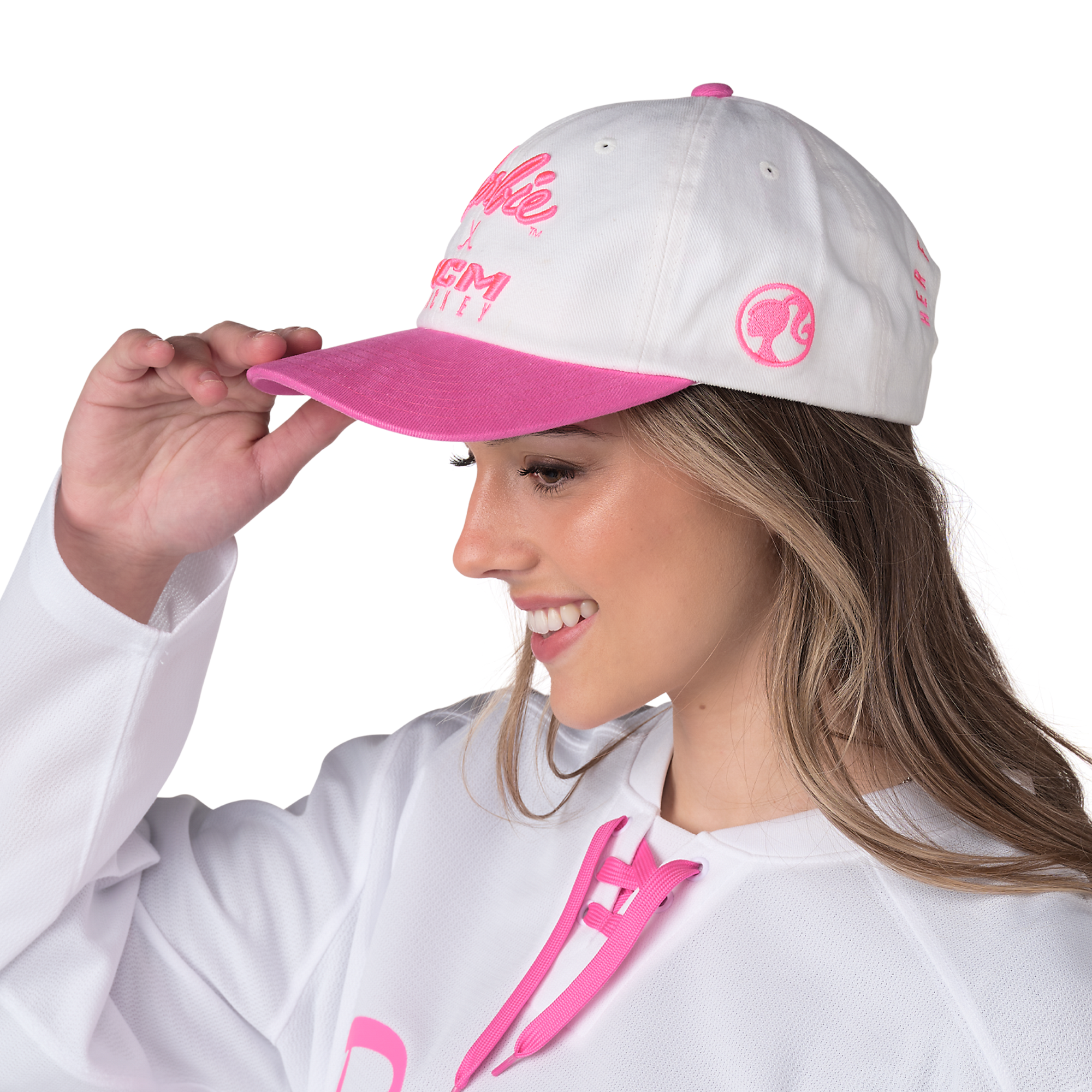 Barbie™ x CCM Vit justerbar keps - 8