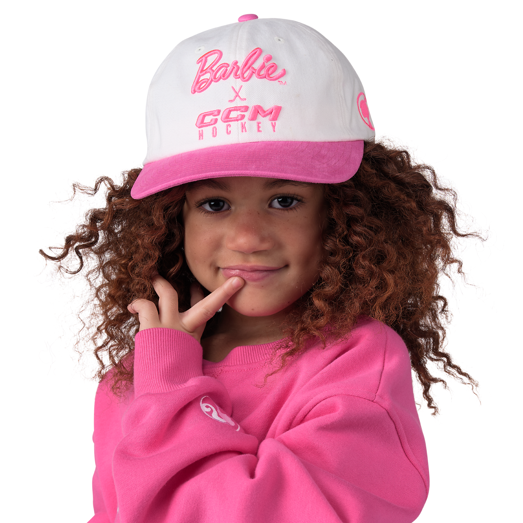 Barbie™ x CCM Vit justerbar keps