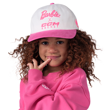 Barbie™ x CCM Vit justerbar keps