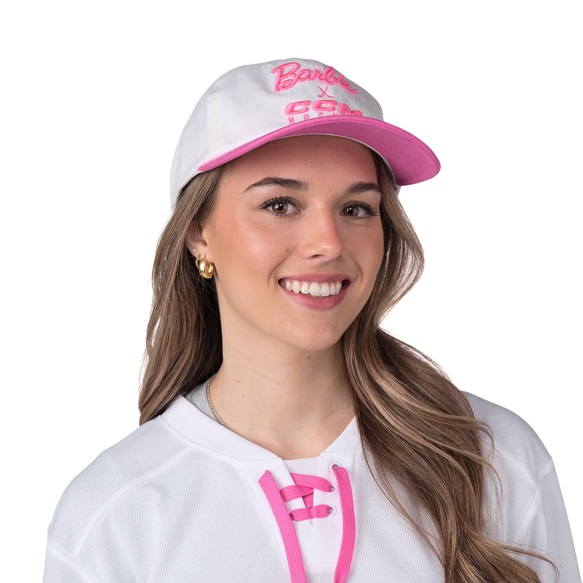 Barbie™ x CCM Vit justerbar keps - 7