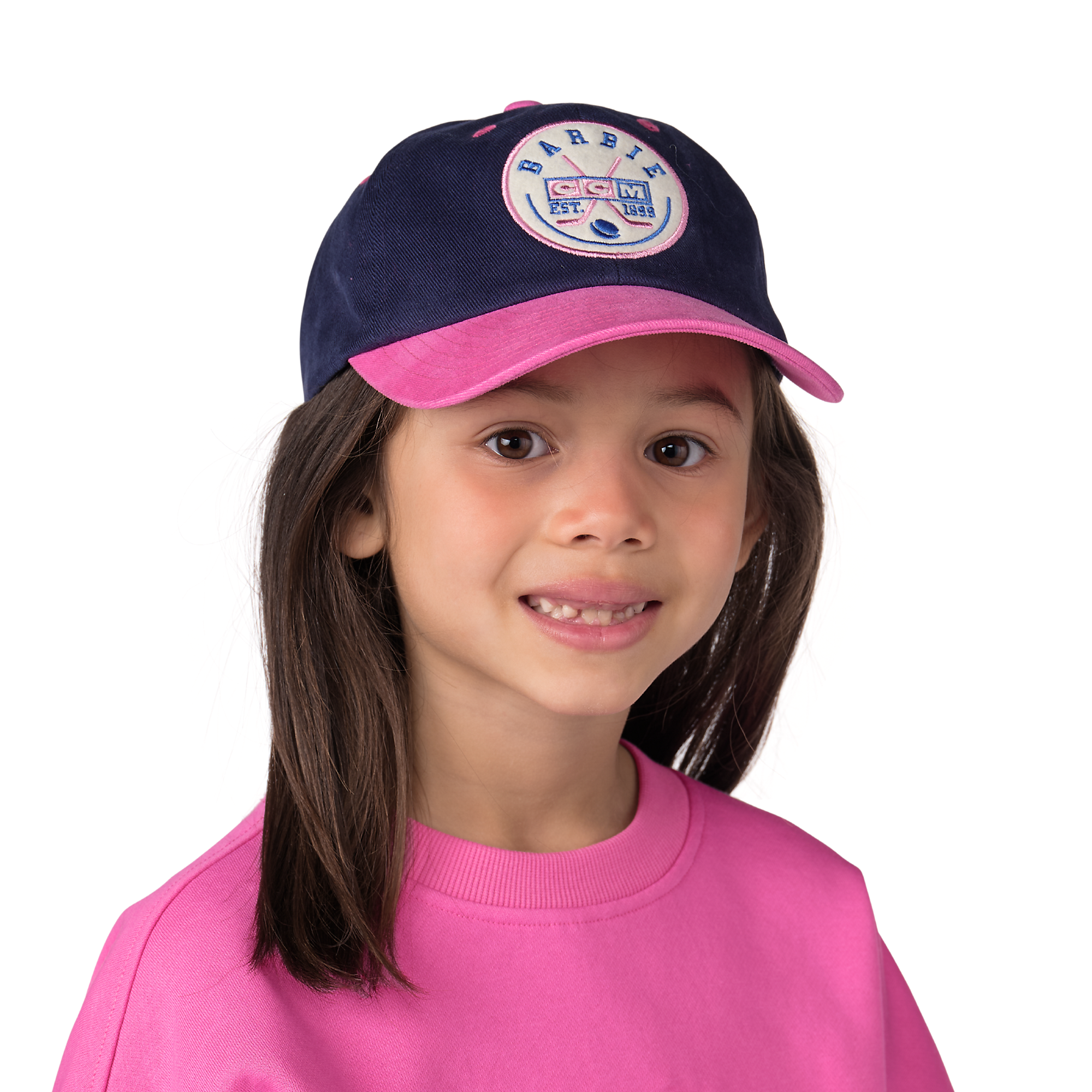 Barbie™ x CCM Marinblå justerbar keps