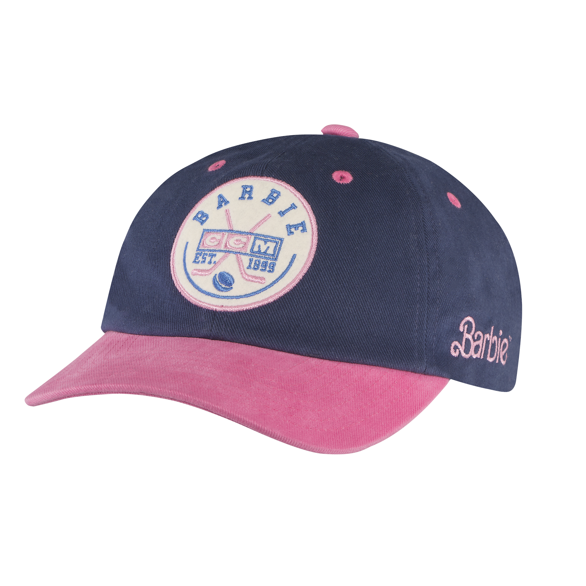 Barbie™ x CCM Marinblå justerbar keps - 8