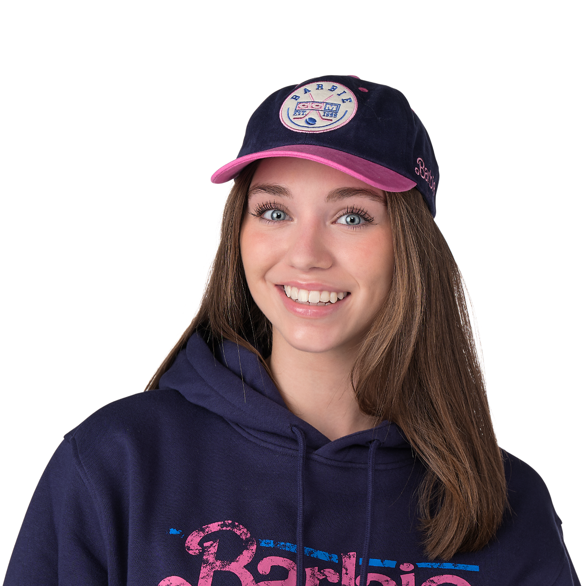 Barbie™ x CCM Marinblå justerbar keps - 5