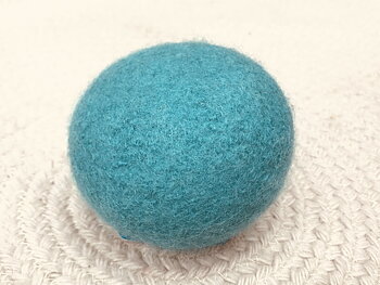 Boll - Matt turkos - Medium