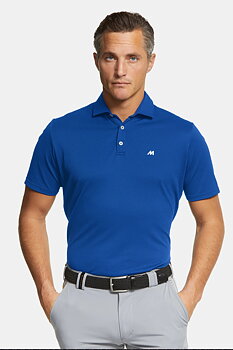 Pikétröja, blå (royal blue) med funktion (Meyer / Rory)