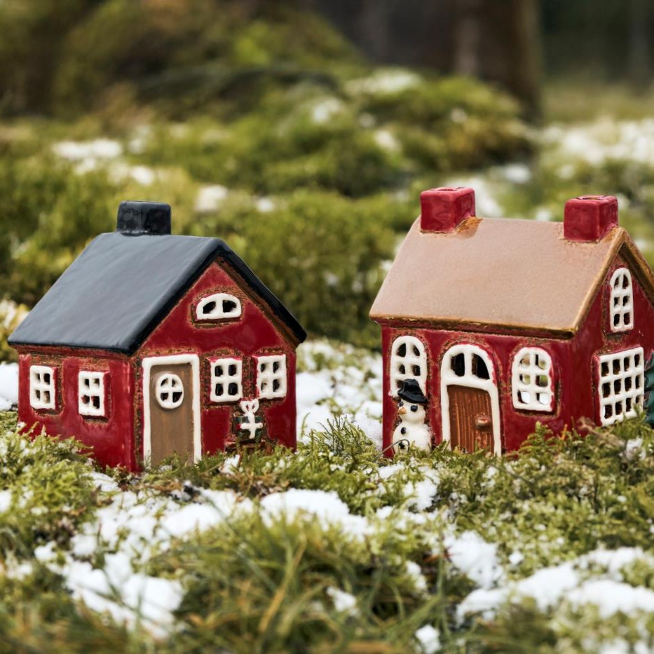 Huslykta Stillenatt - Med snögubbe - 2
