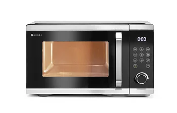 Microwave combination oven with convection air fryer function