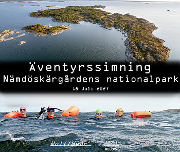 Abenteuerschwimmen im Nationalpark Nämdöskärgården – 18. Juli 2027