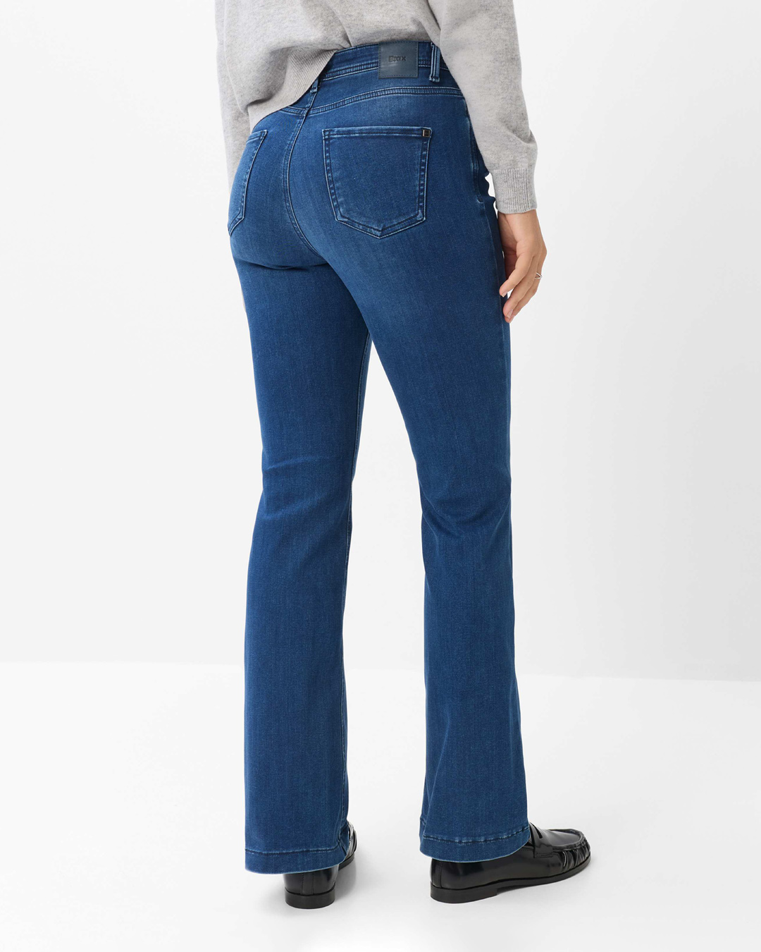 Jeans Mary bootcut thermo/värmande denim blå - 3