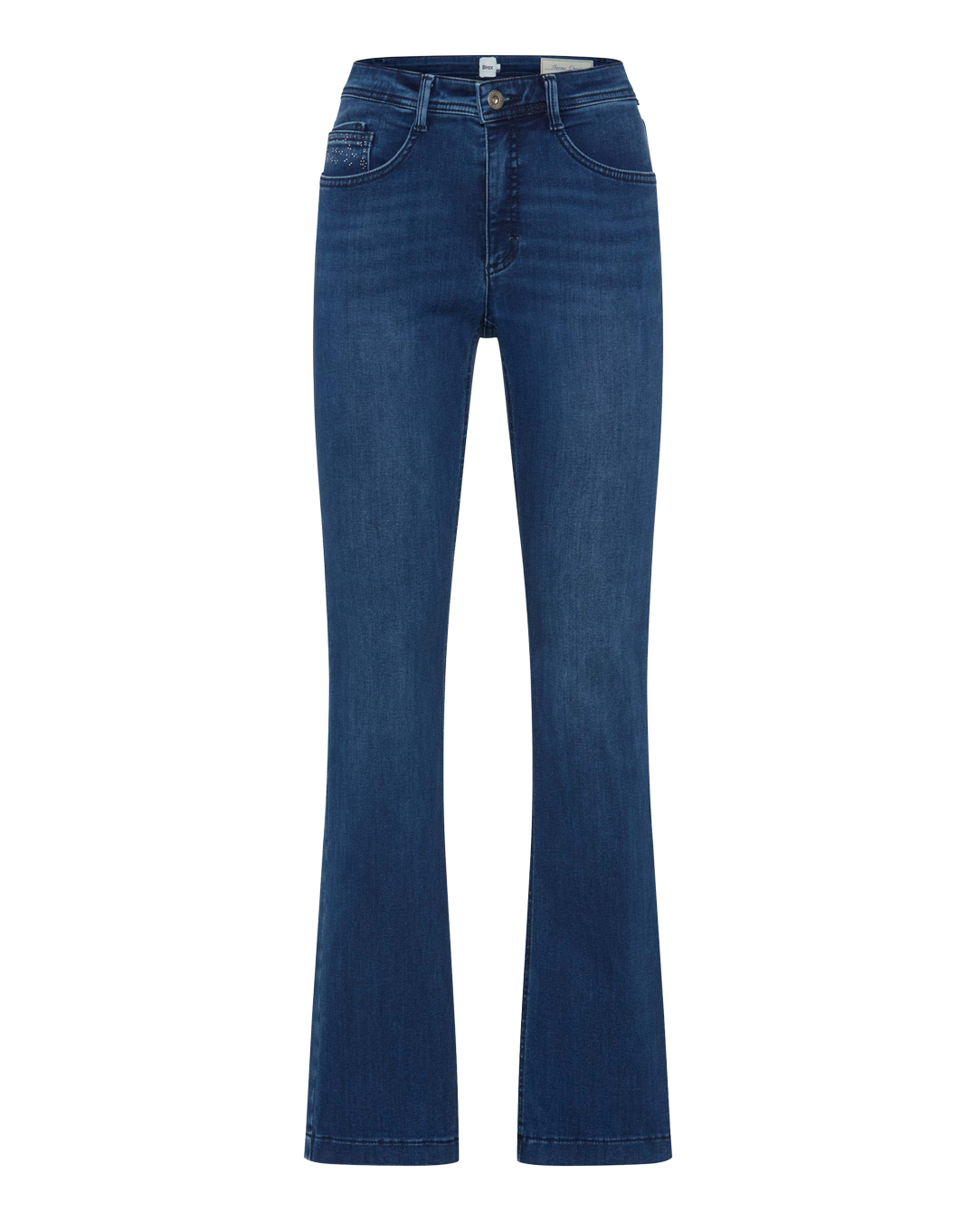 Jeans Mary bootcut thermo/värmande denim blå - 6