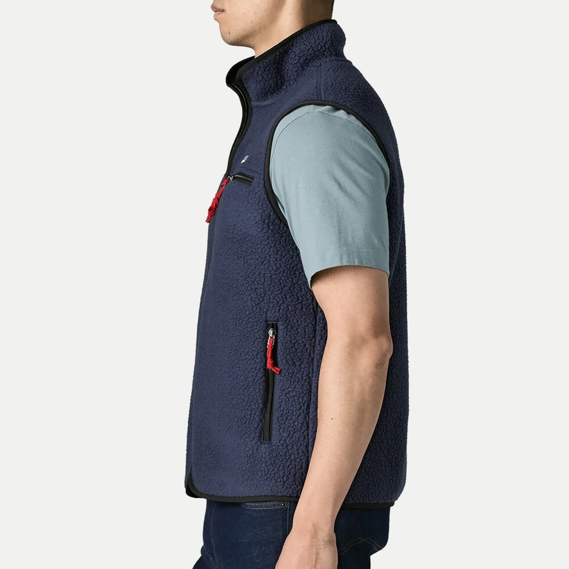 Patagonia - Men's Retro Pile Fleece Vest New Navy - 3