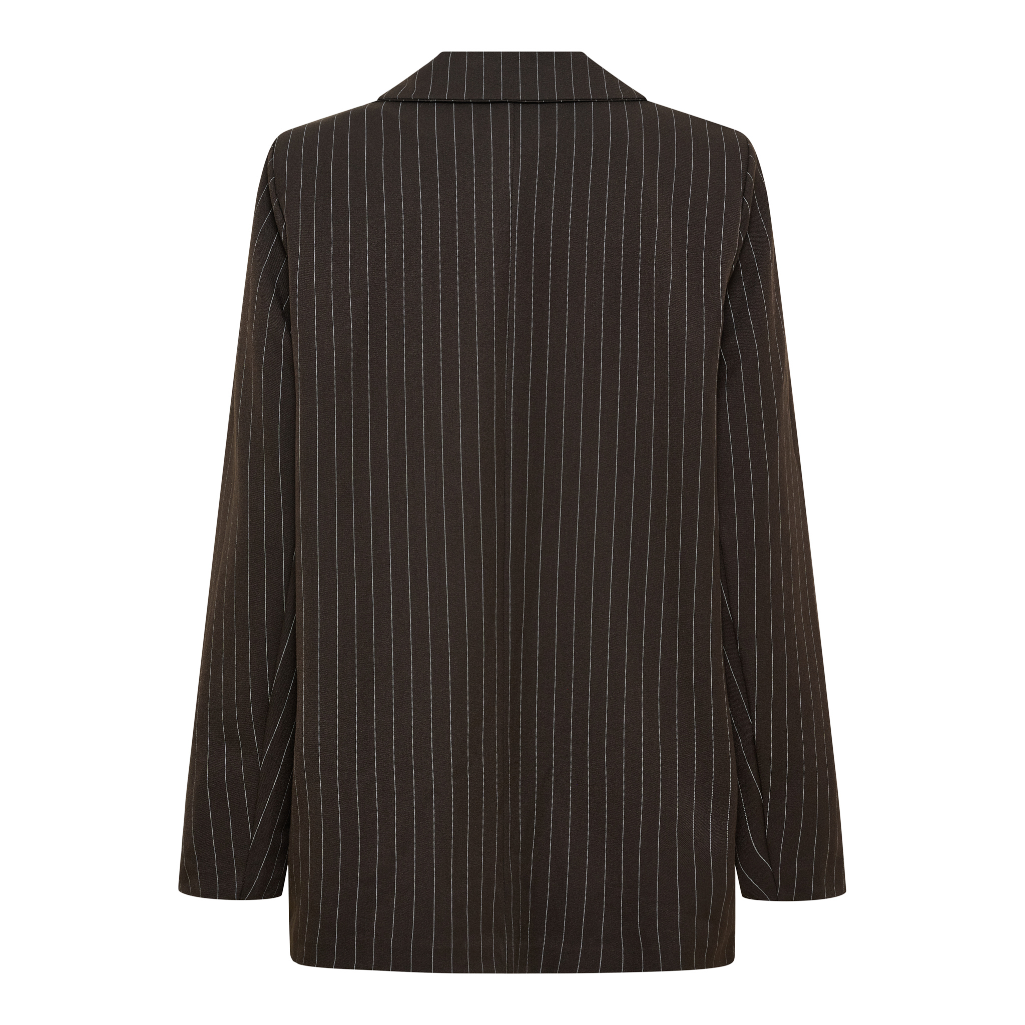 McdDusk Blazer Moro Brun  Kritstrecksrandig Kavaj