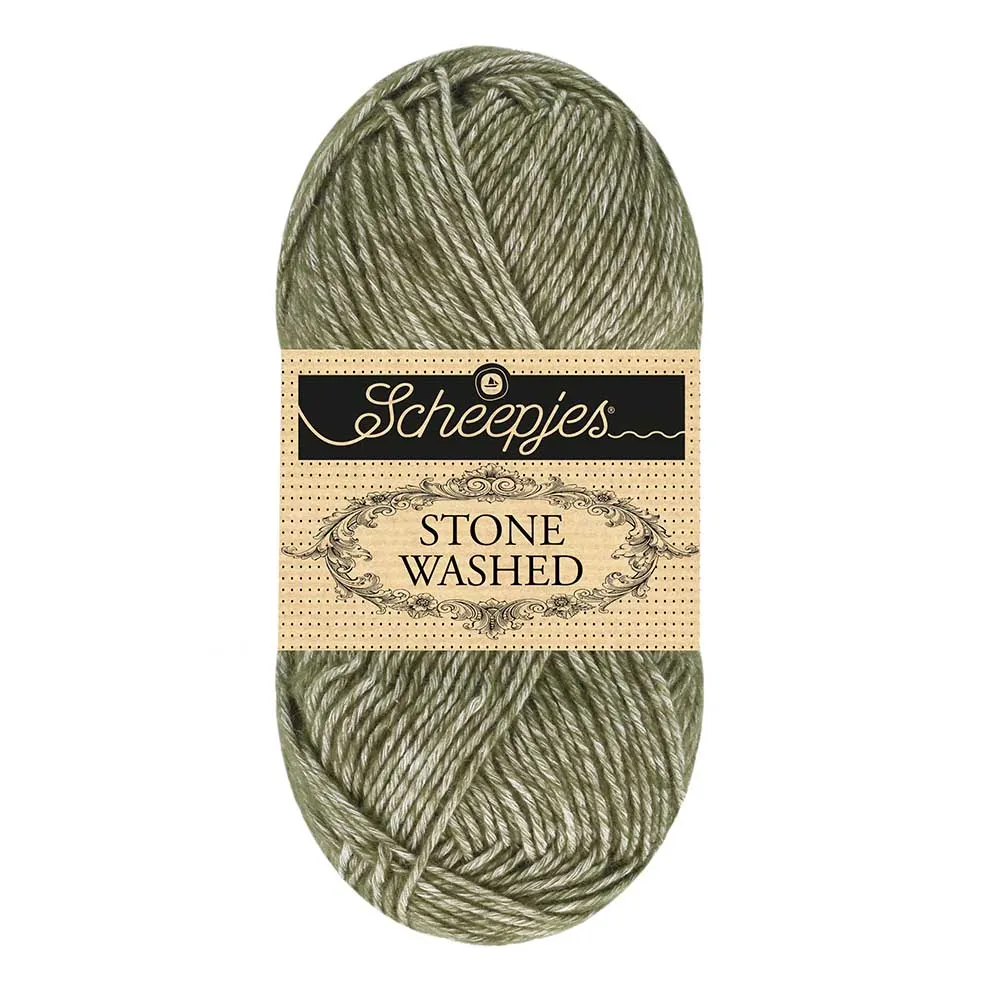 Stone Washed Chlorite Green 851
