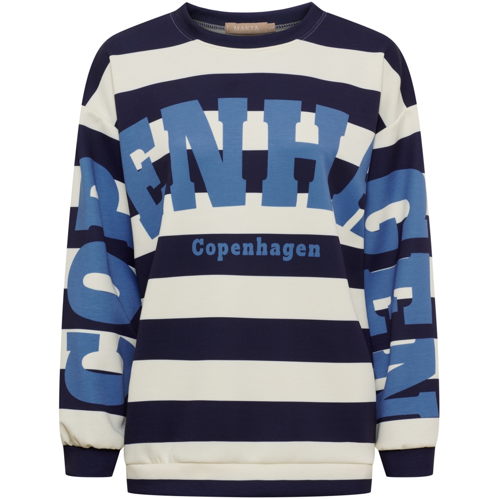 MdcNerina Sweatshirt Marinblå - 4