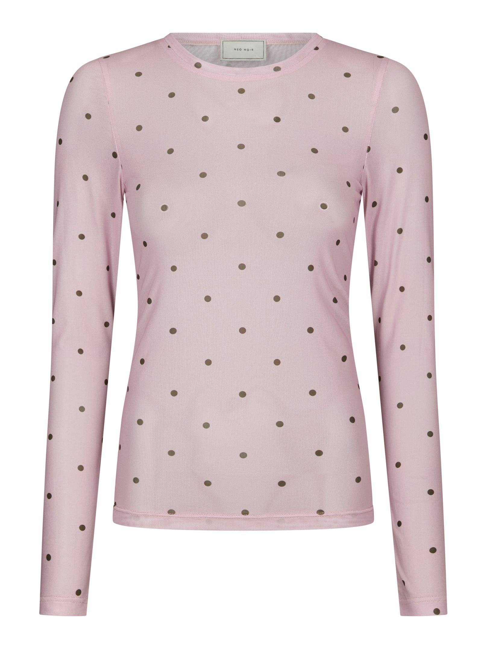 Ella Space Dot Blouse Light pink