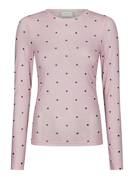 Ella Space Dot Blouse Light pink