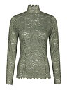 Liza Laceflower Blouse Cold Army