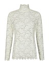 Liza Laceflower Blouse Creme