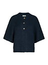 Benuta Fluffy Knit Cardigan Navy