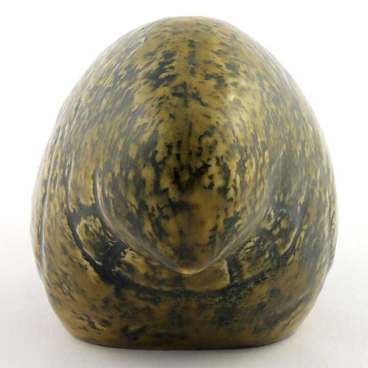 Lillemor Petersson (1950s) Brown Modernistic Bird 19/9 cm