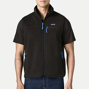 Patagonia - Men's Retro Pile Fleece Vest Black