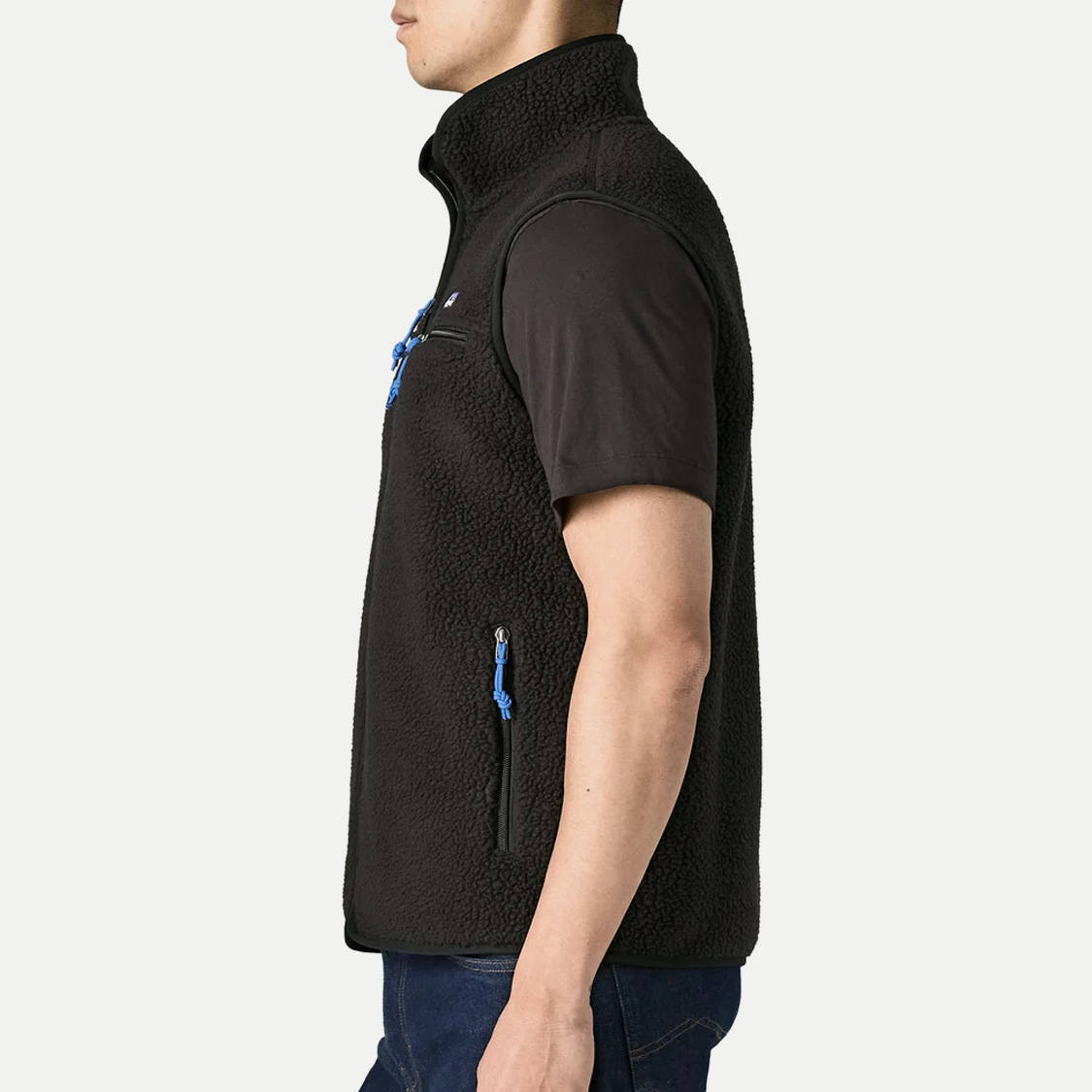 Patagonia - Men's Retro Pile Fleece Vest Black - 3