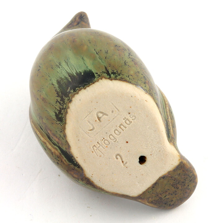 John Andersson (1960s) Rounded Miniature Bird 6 cm (2)