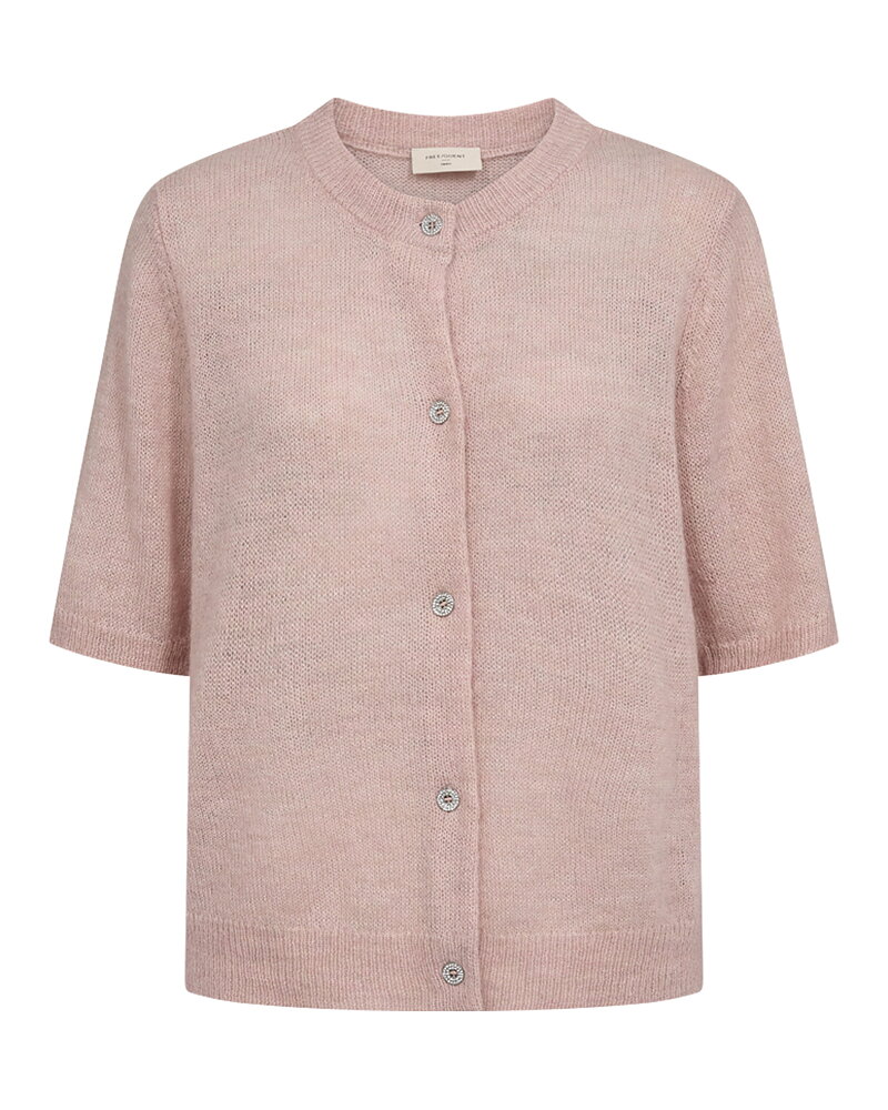 Kofta Dido strassknappar pale mauve rosa