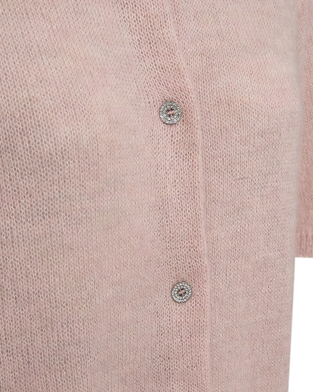 Kofta Dido strassknappar pale mauve rosa - 3
