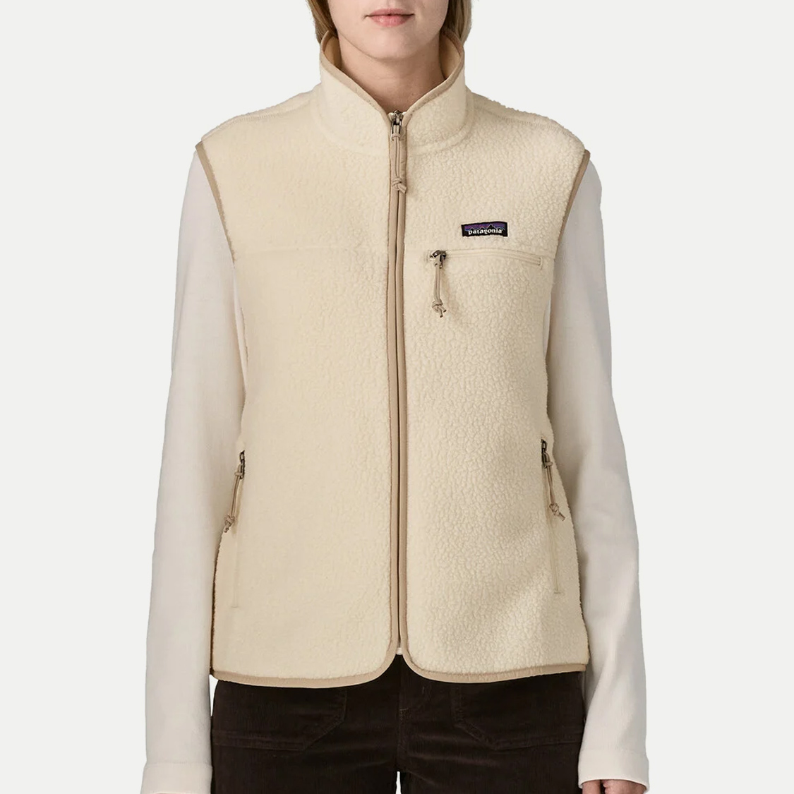 Patagonia - Women´s Retro Pile Fleece Vest Natural