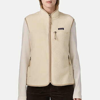Patagonia - Women´s Retro Pile Fleece Vest Natural