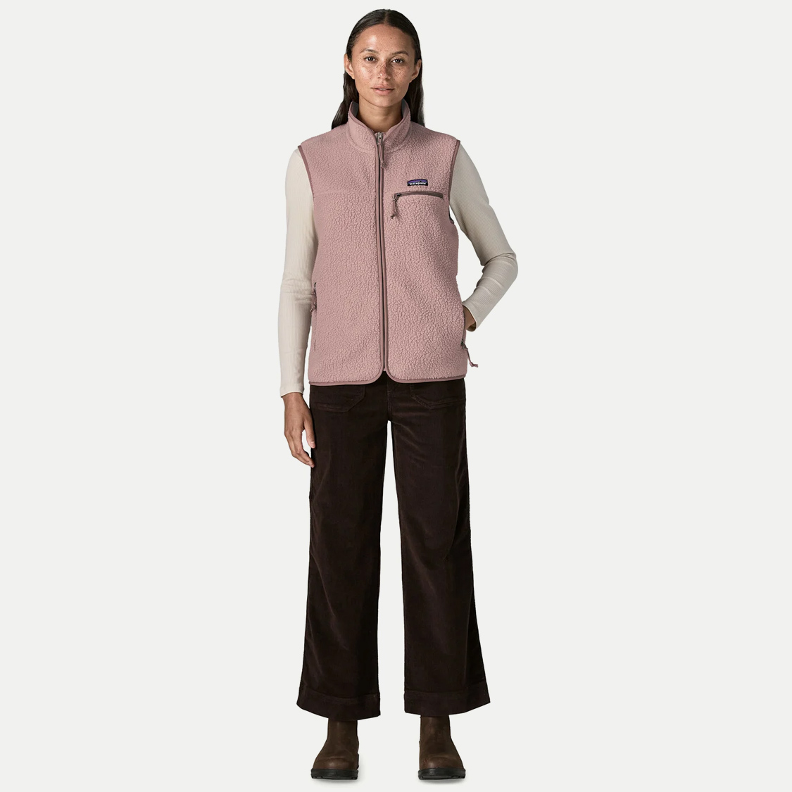 Patagonia - Women´s Retro Pile Fleece Vest Stingray Mauve - 3