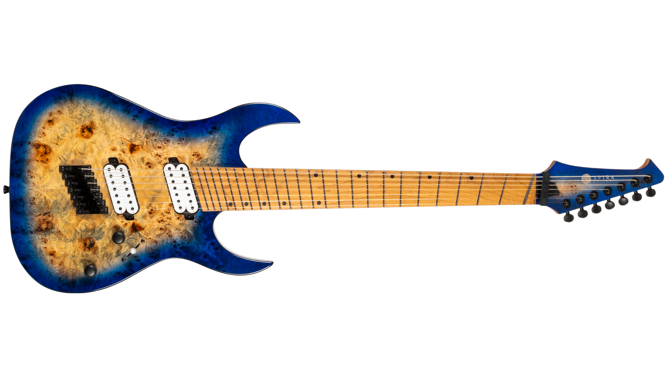 Spira Guitars S-457 TBL Multiscale