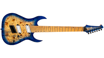 Spira Guitars S-457 TBL Multiscale