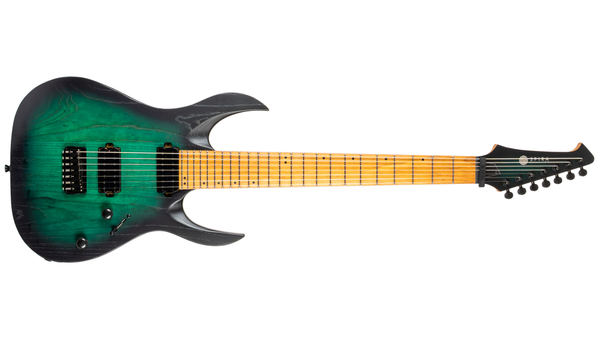 Spira Guitars S-607 Stained Green