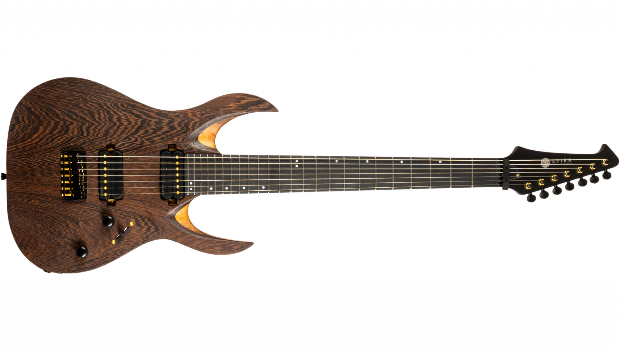Spira Guitars S-1007 PRO Black Limba