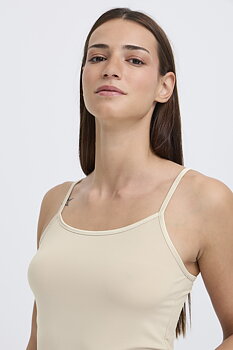 BYIANE STRAP TOP Moonlight