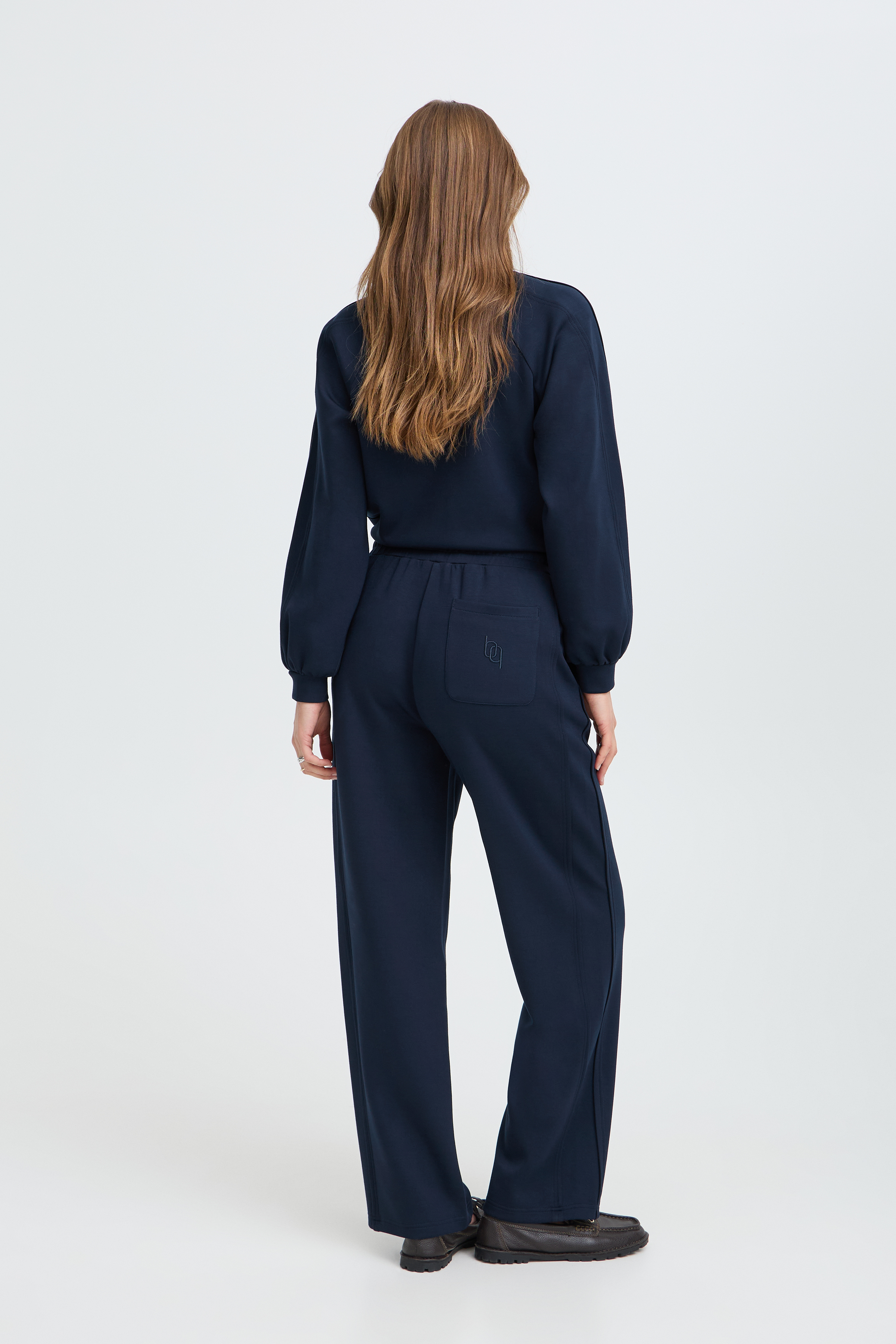 BYPUSTI STRING PANTS Dark Sapphire - 7