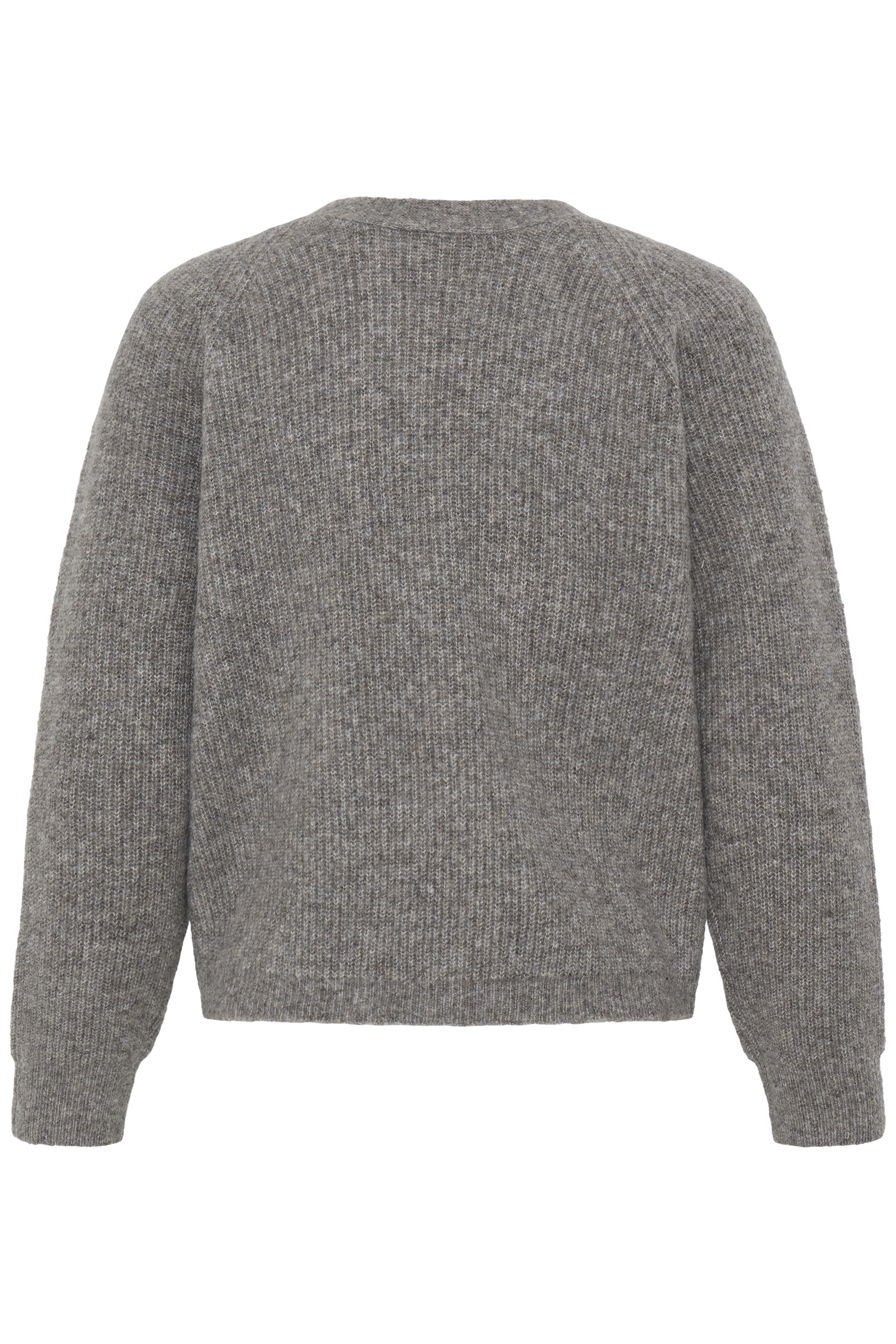 BYOTAJA KNOT JUMPER Walnut Melange - 2