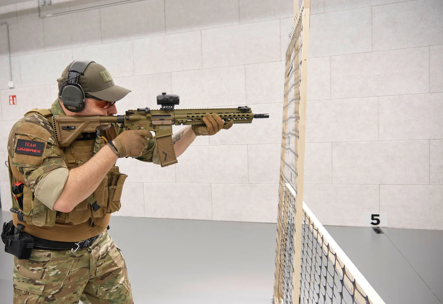 Heckler & Koch G95K AEG 6mm Green-Brown - 6