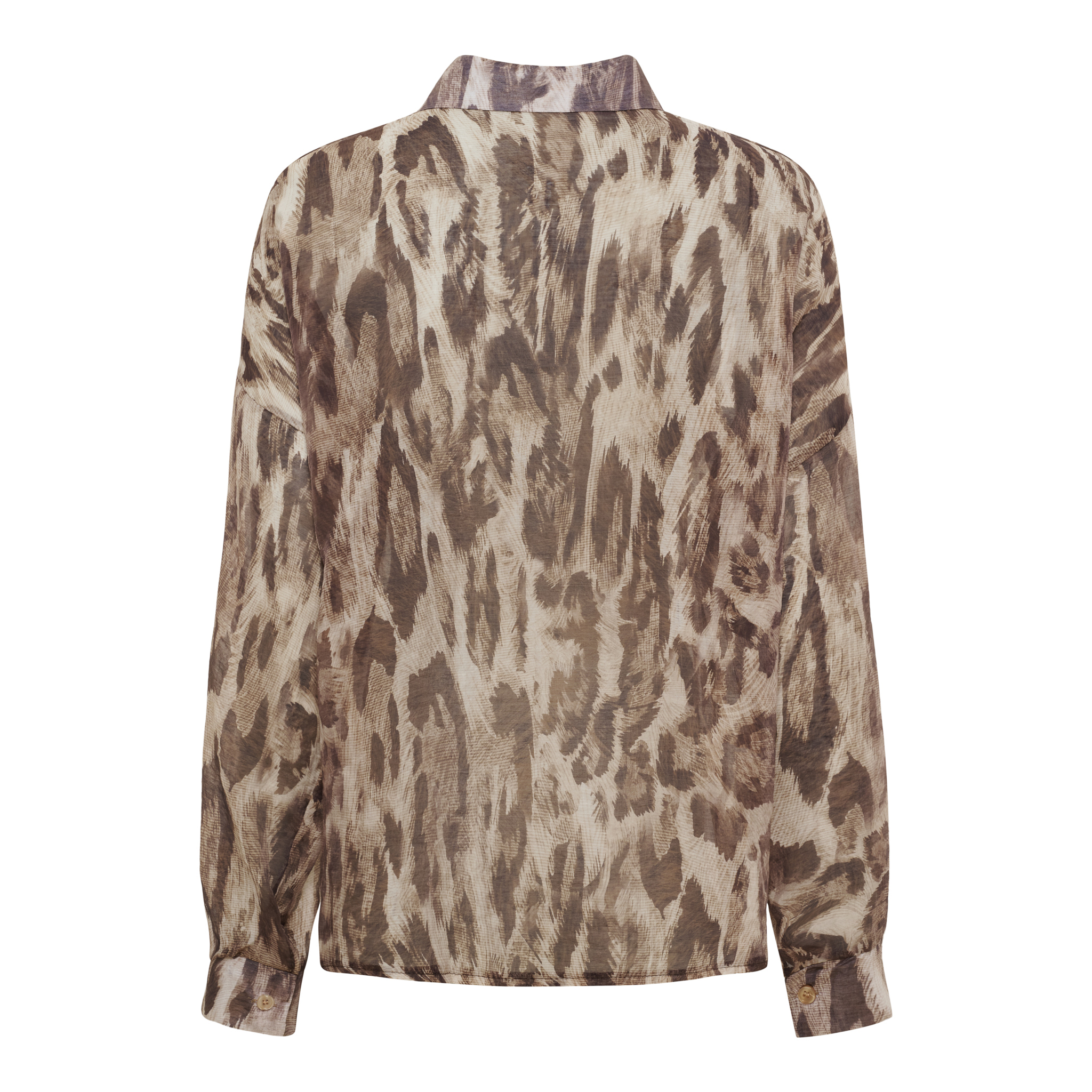 MdcLake Shirt Leo Skjorta med Leoprint