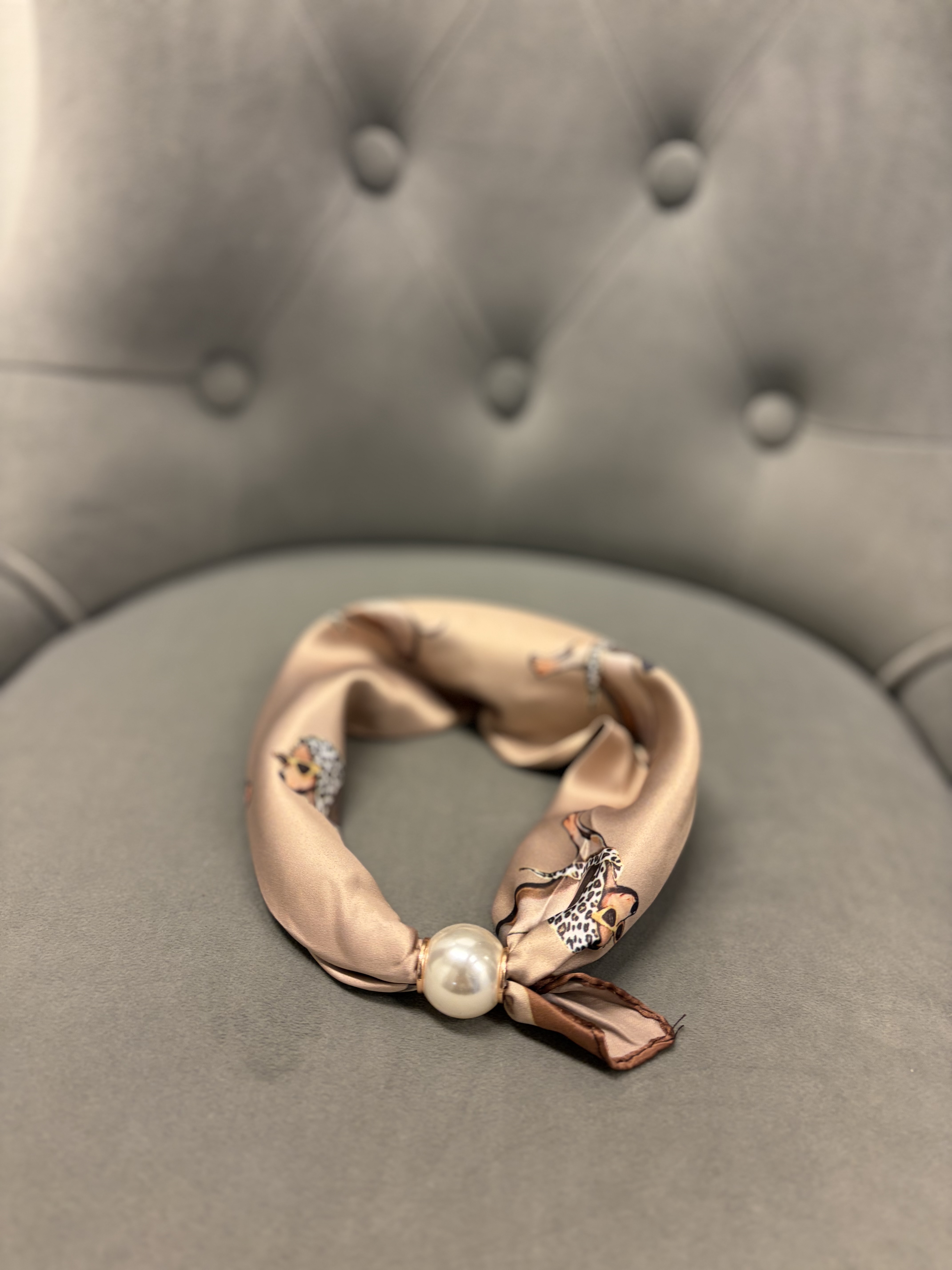 PF - Sjal Magnet Tax Beige