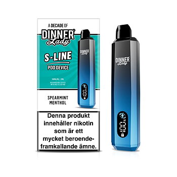 Dinner Lady S-Line Startkit 20mg – Spearmint Menthol