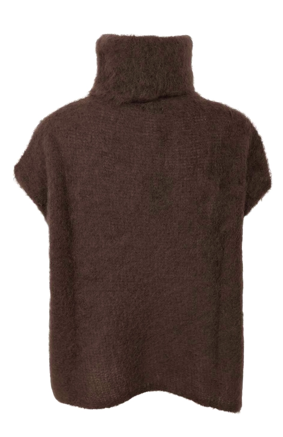 BJOERK rollneck vest - Coffee - 2