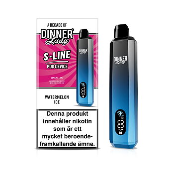 Dinner Lady S-Line Startkit 20mg – Watermelon Ice