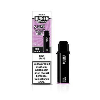 Dinner Lady S-Line Pod 20mg – Fizzy Grape