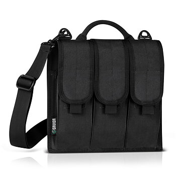 Savior Equipment Rifle Magazine Pouch for 6 Magazines - Black