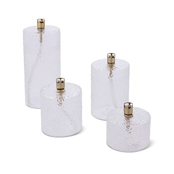 Oljelampa cylinder XL Hammered, Peri Living
