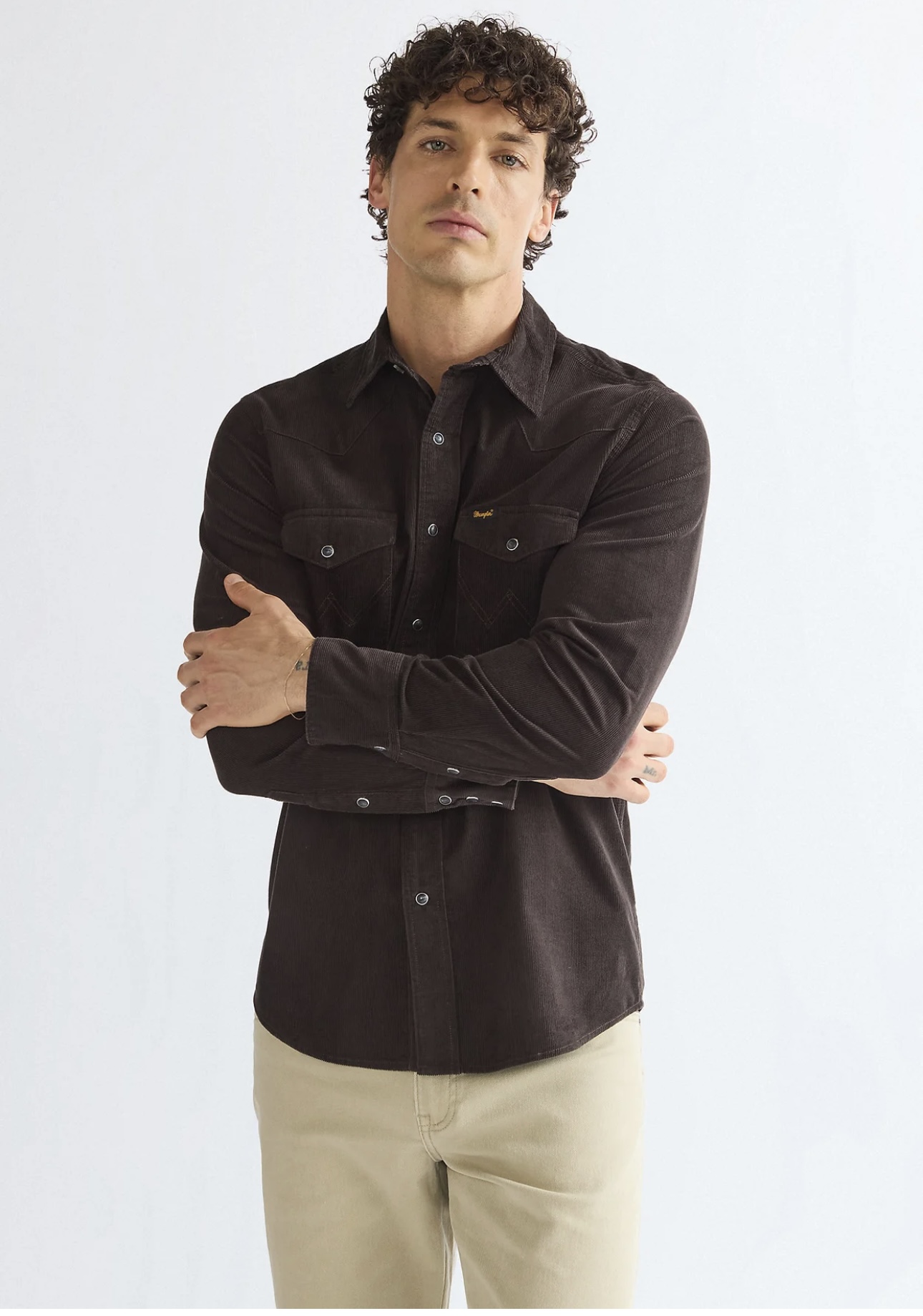wrangler western shirt brun Manchester  - 3