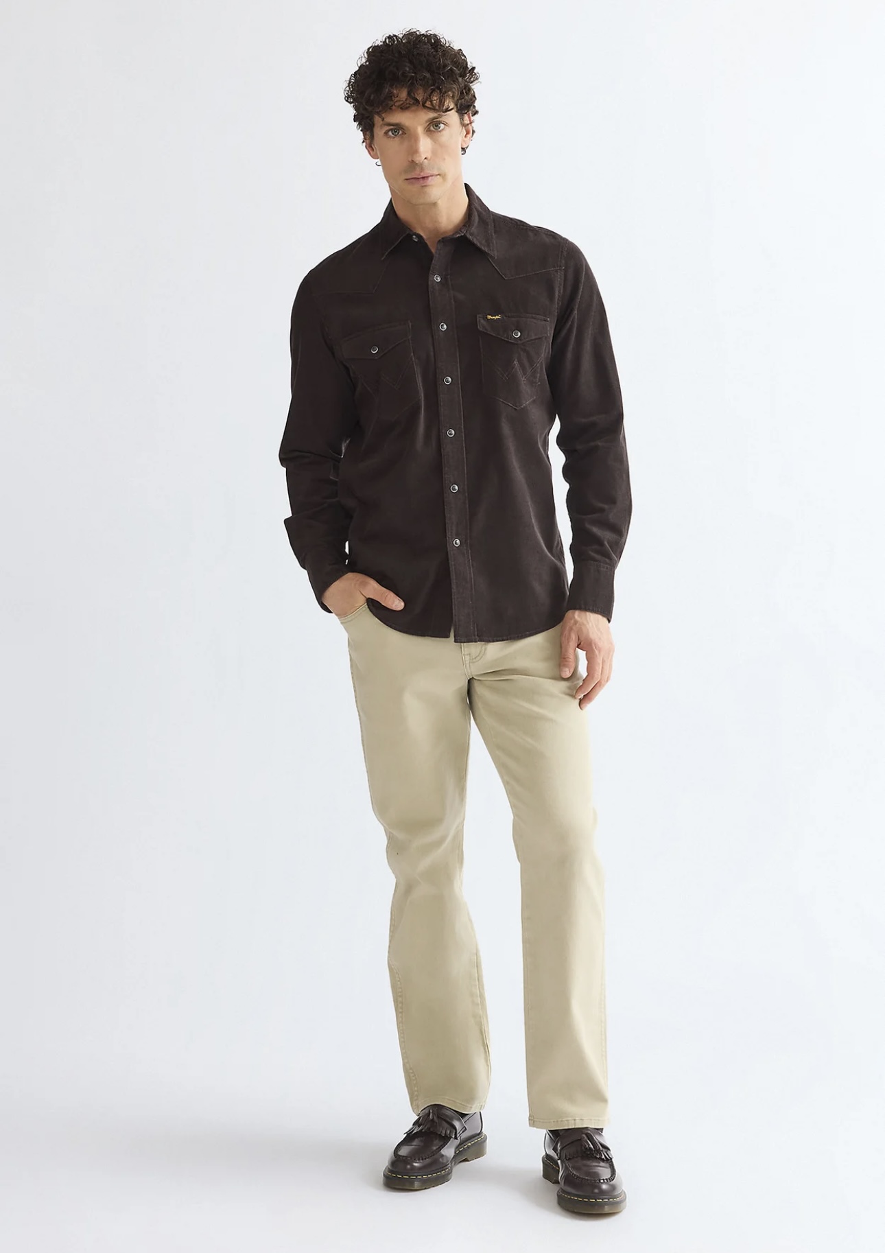 wrangler western shirt brun Manchester  - 2